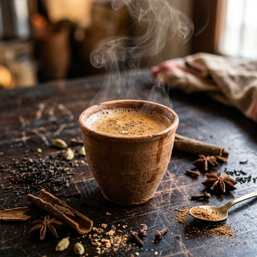 Traditional Masala Tea: Digestion and Vitality
