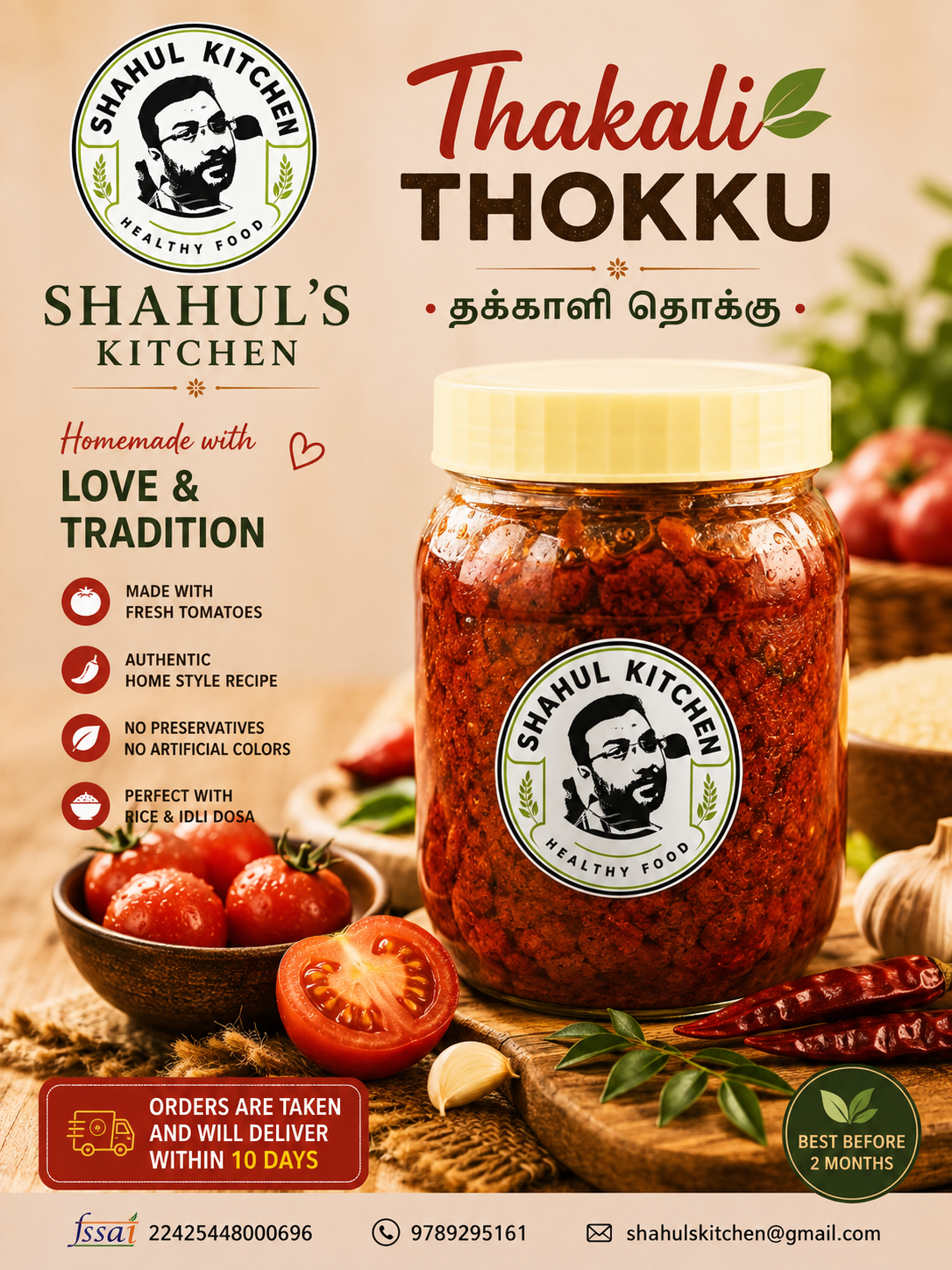Thakkali thokku